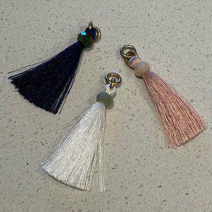 India Hicks Tribal Tassel Charms (set of 3)